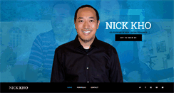 Desktop Screenshot of nickkho.com